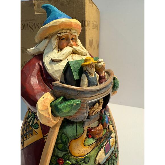 Jim Shore Two by Two Santa Noah Ark Large 4005445 - Picture 7 of 10